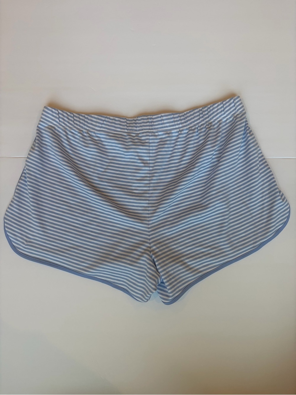 LAKE Pajamas Pima Cotton Striped Sleep Shorts M Blue White - Picture 5 of 6
